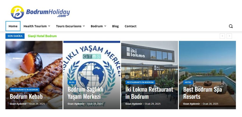 www.bodrumBODRUM HOLIDAY İLE LÜKS TATİLİN ADRESİholiday.com