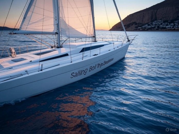 BODRUM GÜMBET'TE YELKENLİ TEKNE TURU