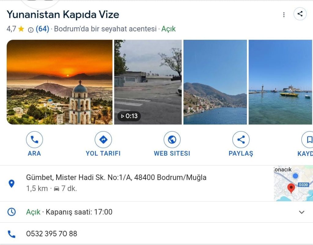 Kos Adası Kapıda Vize 2025