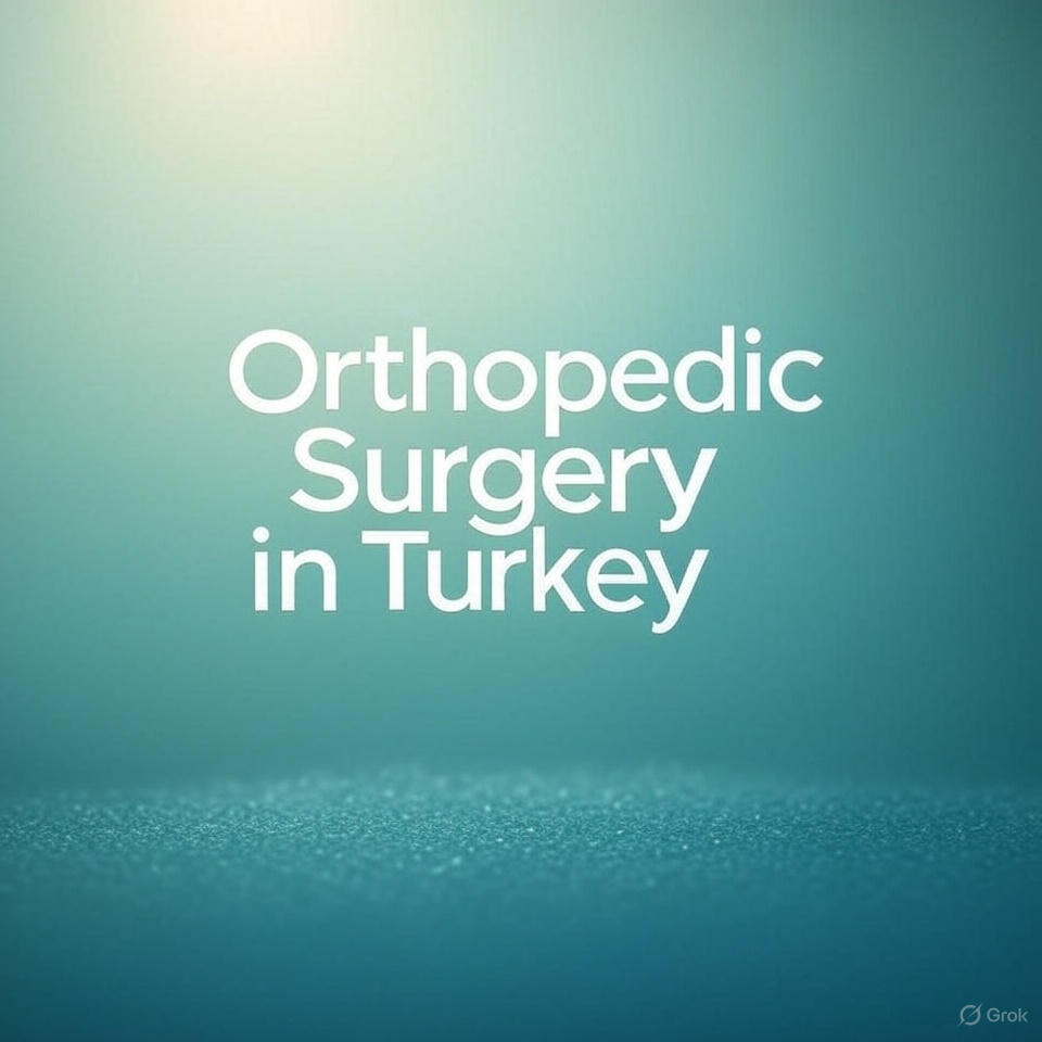 Türkiye’de Ortopedik Cerrahi