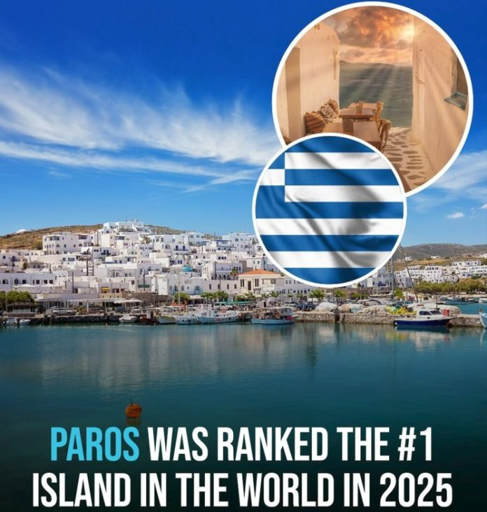Paros 2025’te Dünyanın 1 Numara Adası Seçildi