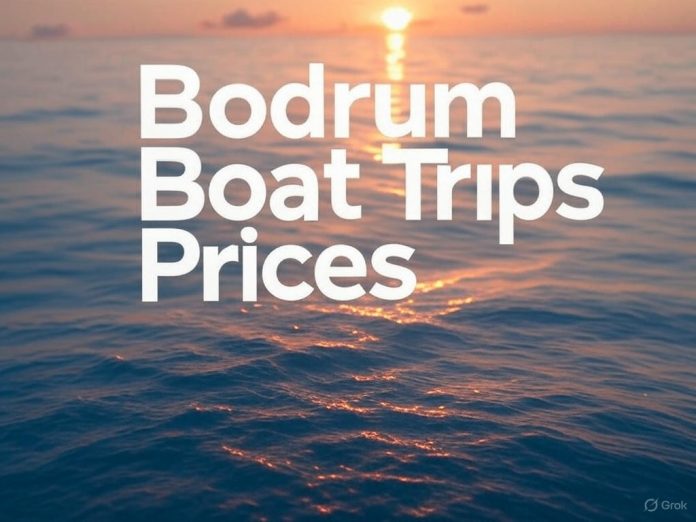 Bodrum Boat Trips Prices 2025