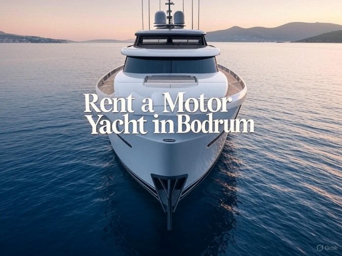 Rent a Motor Yacht in Bodrum