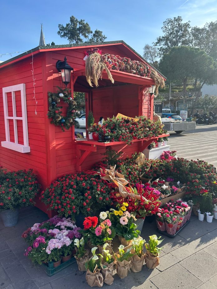 A Christmas Market Opens in Bodrum City Center
