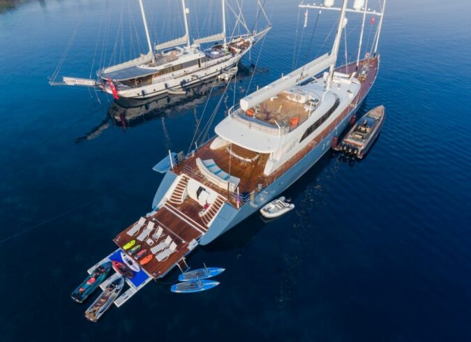Luxury 50-Meter VIP Gulet Charter in Turkey