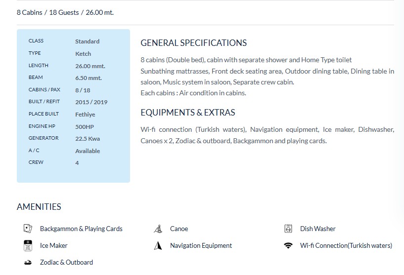 26 Meter Modern Ketch Charter