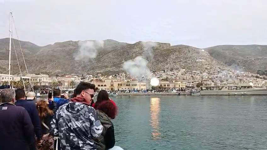 Kalymnos Island Greece Explosive Easter Tradition
