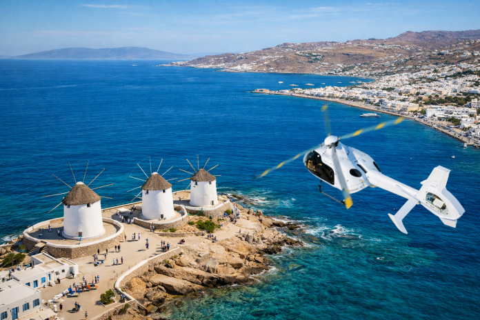 Bodrum to Mykonos Helicopter