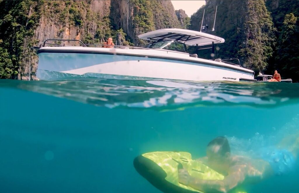 AXOPAR 37 Bodrum private speedboat transfers offering luxury VIP sea transportation between Bodrum and Greek Islands with fast and comfortable yacht transfer service