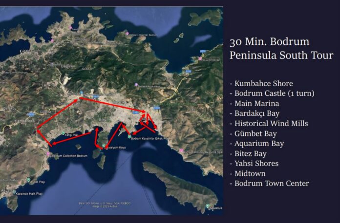 30 MINUTE BODRUM HELICOPTER TOUR